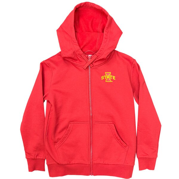 Authentic Brand Youth I-State Cardinal Full-Zip Hoodie
